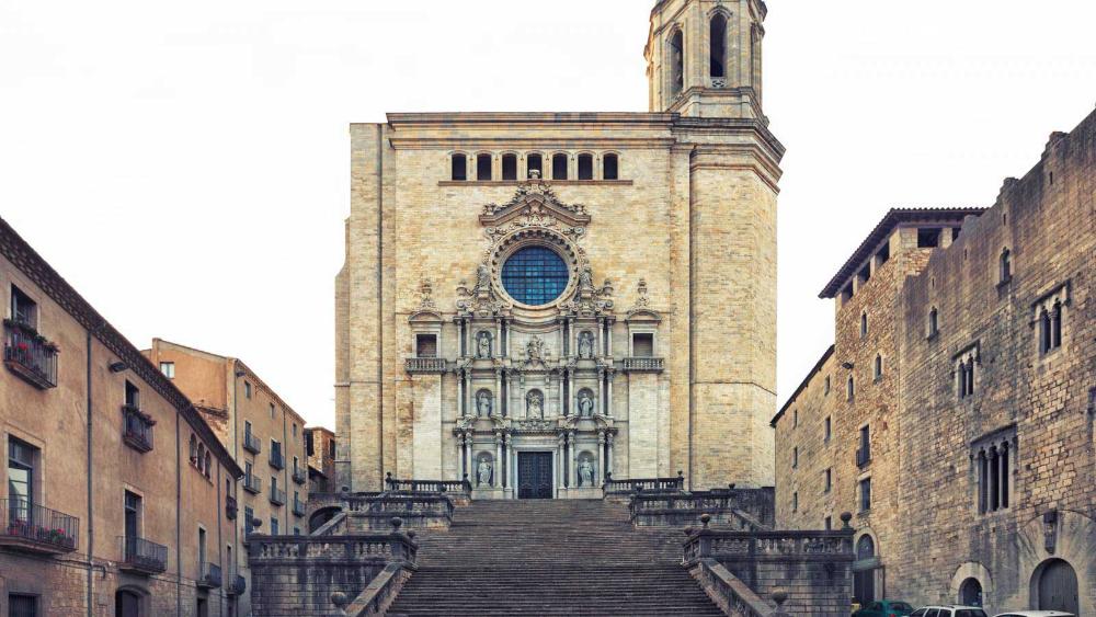 Parking In Girona Cathedral Girona Saba Parkings